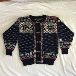 Dale of Norway wool cardigan sweater